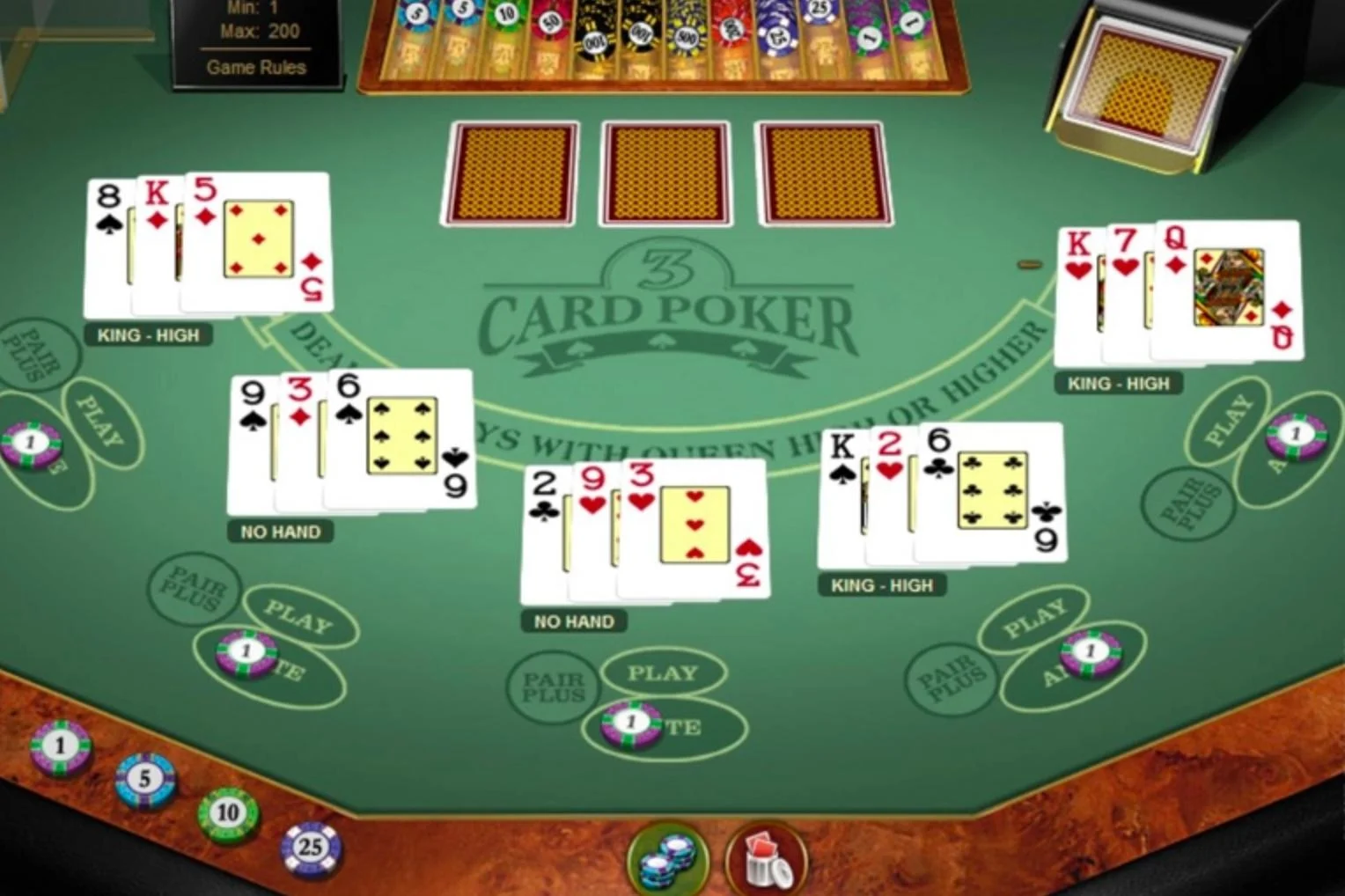 List of poker games and rules
